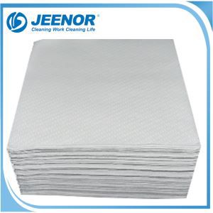 White Color Origin Woodpulp Paper Wipes Quarter Fold Packing